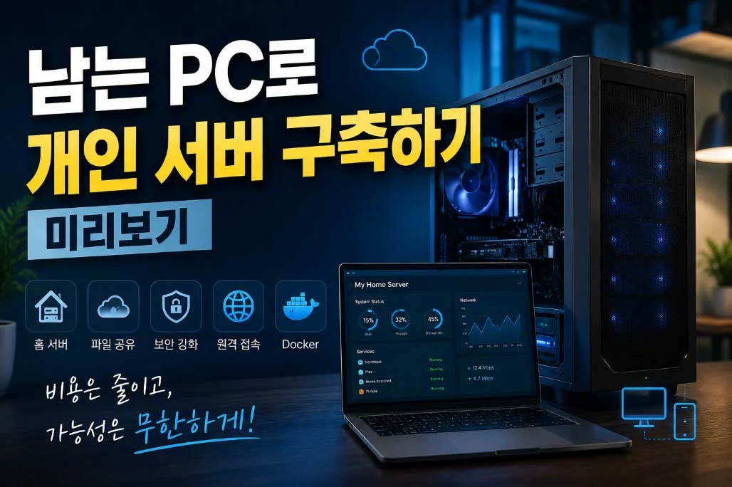 집에 남는 PC로 나만의 개인 서버 만들기: 완벽 가이드 1편 (VirtualBox & 우분투)
